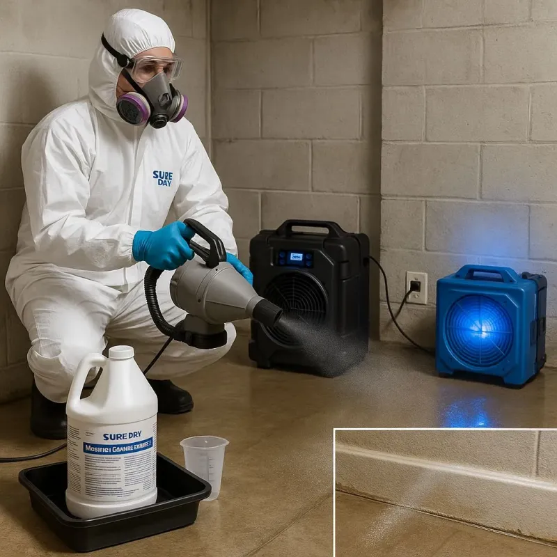 Sanitization and Odor Removal process in Homeacre-Lyndora, PA